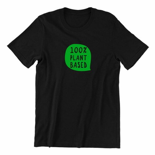 100-plant-based-black-tshirt-quote