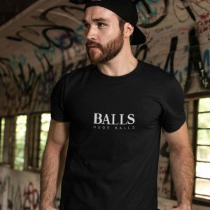 Balls huge balls tshirt singapore kaobeiking boss,hugo boss parody design