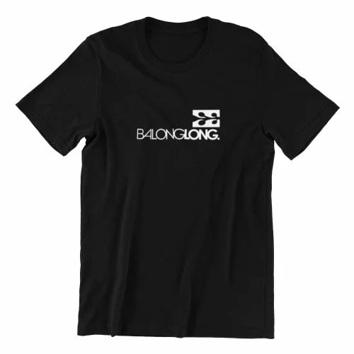 Balonglong black teeshirt singapore kaobeiking creative print fashion store