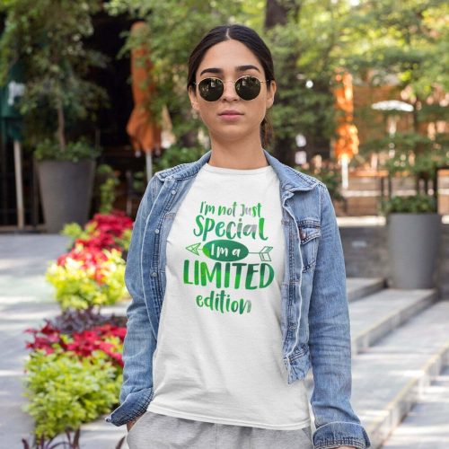 Im not special just limited edition kaobeiking cute graphic casual wear singapore teen fun typo quote streetwear teeshirt