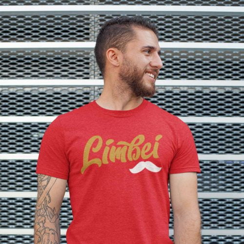 Limbei Mostauch gold tshirt singapore kaobeiking hokkien slang singlish design