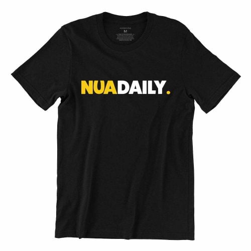 Nua Daily-black-tshirt-streetwear-singapore-tee-for-men-kaobeiking