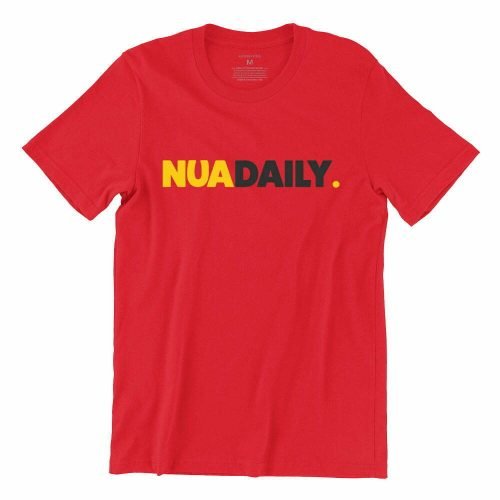 Nua Daily-red-casualwear-womens-tshirt-clothing-for-women-kaobeiking