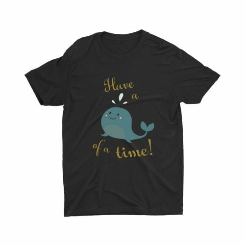 a-whale-of-a-time-kids-teeshirt-printed-black-fun-cute-boy-top-fashion-model-kaobeiking