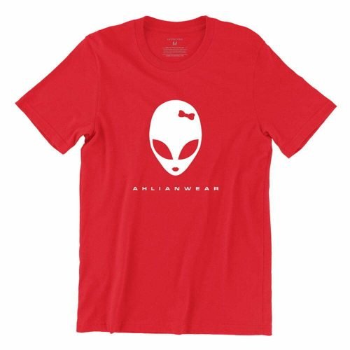 ah-lian-wear-red-tshirt-singapore-kaobeiking-funny-teeshirt-parody-design