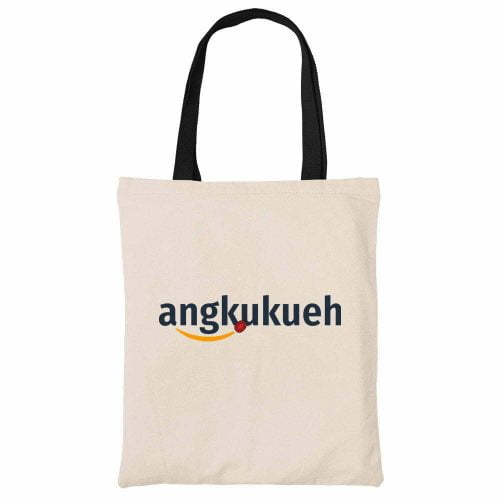 angkukueh-funny-canvas-heaby-duty-tote-bag-carrier-shoulder-ladies-shoulder-shopping-bag-kaobeiking