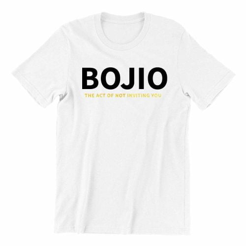 bojio-The Act of Not Inviting Youwhite-kaobeiking-Singapore-tshirt-printing-funny-parody-brand