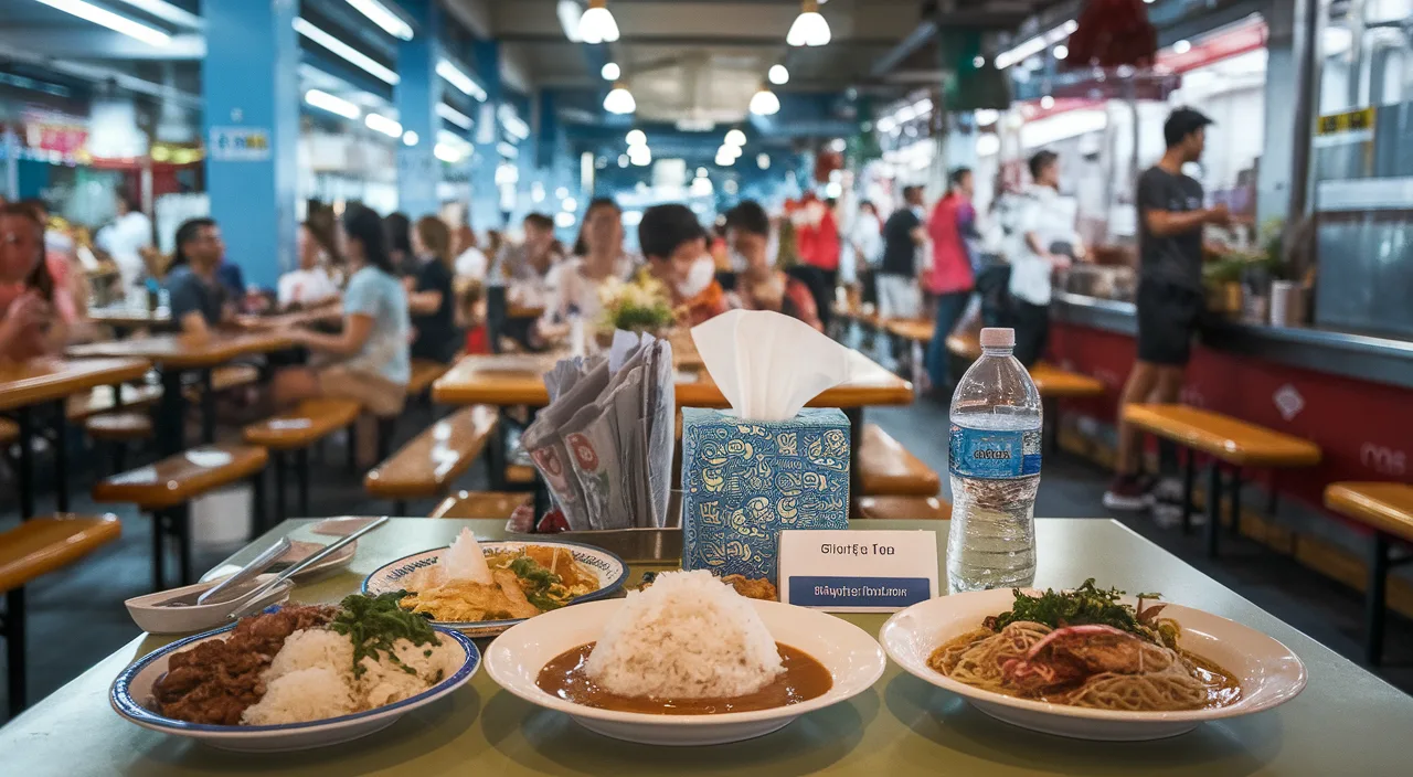 Items used to chope seats in Singapore Unconventional items for choping