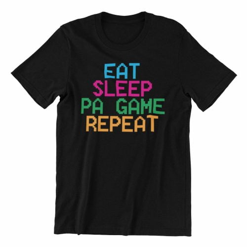 Eat Sleep Pa Game Repeat T-shirt - Image 3