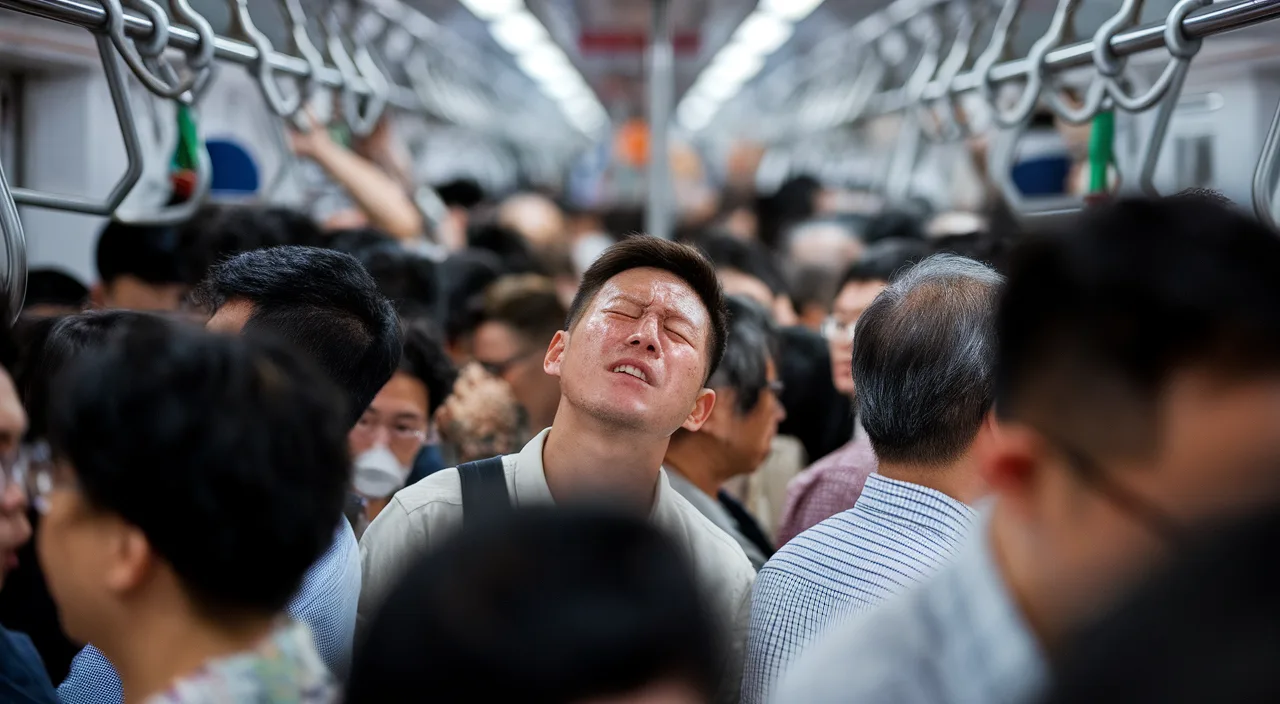 Confused or annoyed Singaporean face Frustrated Singaporean face expression