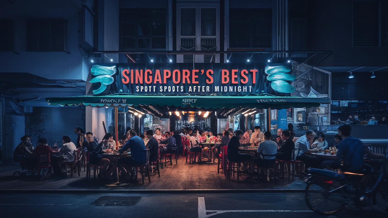 Singapore’s Best Supper Spots⁣ After Midnight