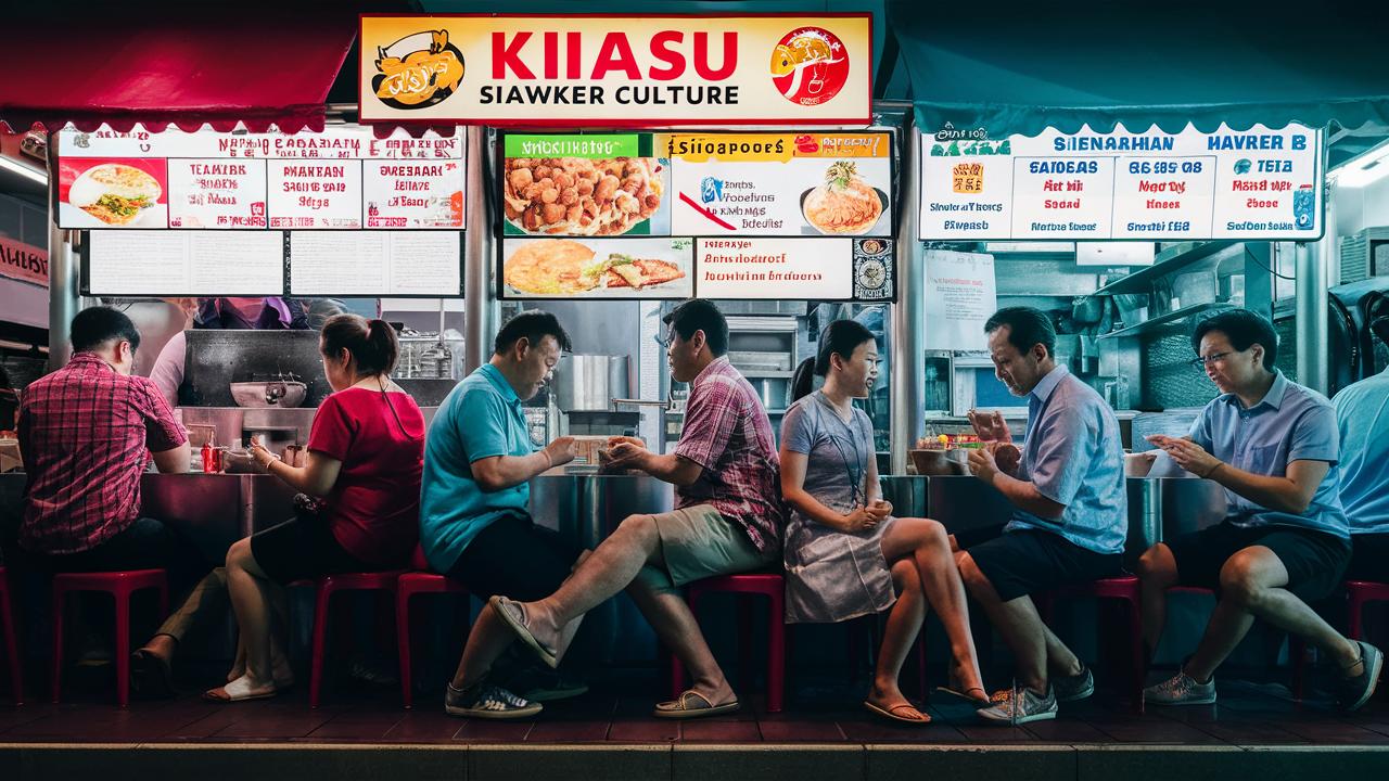 Kiasu Culture in Singapore's hawker Queues
