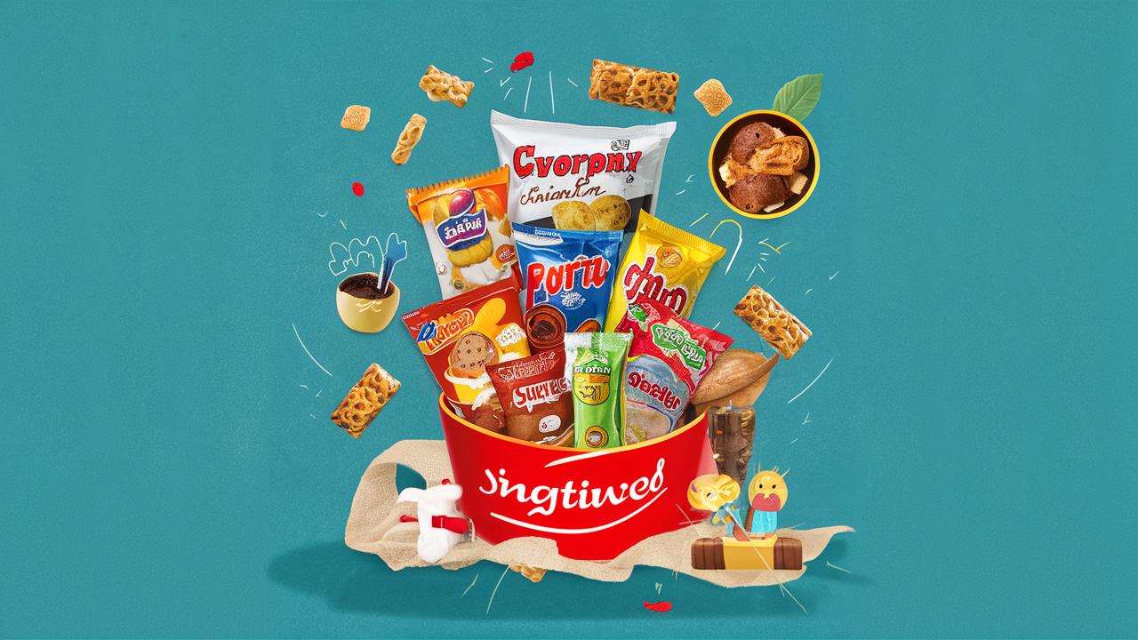 Singapore's Favorite Childhood⁣ Snacks Rediscovered