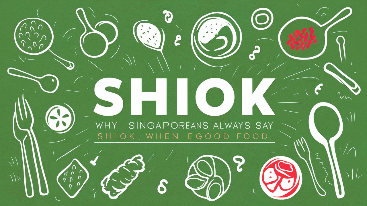 Why Singaporeans‍ Always Say‍ 'Shiok' When Eating Good Food