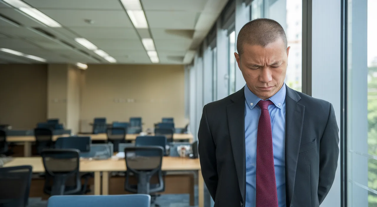 Guai lan at work office tension