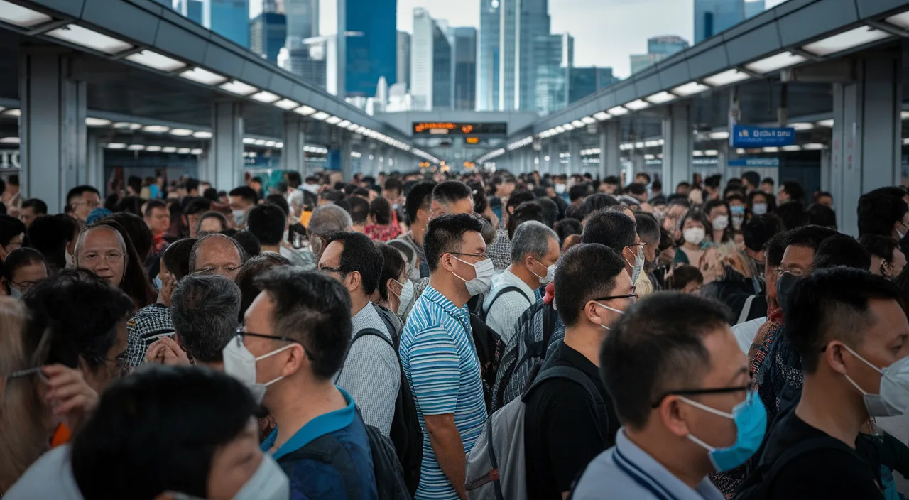 Singapore shopper planning carefully to avoid losing out
