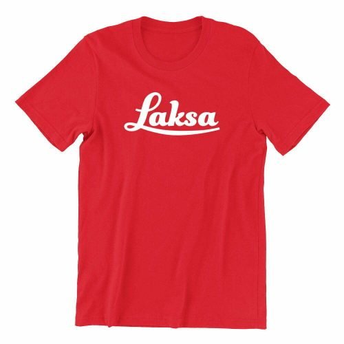 laksa-red-crew-neck-unisex-tshirt-singapore-brand-parody-vinyl-streetwear-apparel-designer