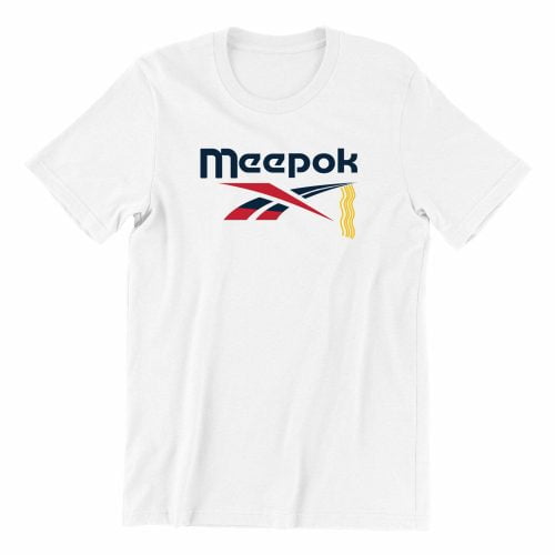 mee-pok-white-short-sleeve-mens-teeshirt-singapore-kaobeiking-creative-print-fashion-store