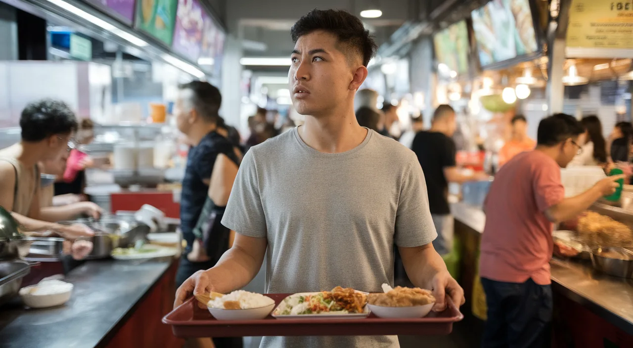 Knowing when to chop, and when not to Man got outqueued at coffee shop