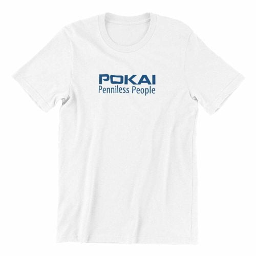 pokai t shirt white design kaobeiking singapore funny clothing online shop