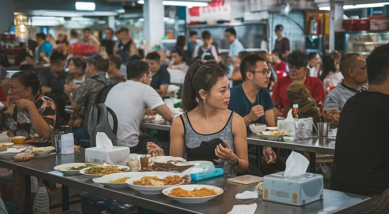Queued But No Chop: Master This Advanced Singlish Expression Like a Local
