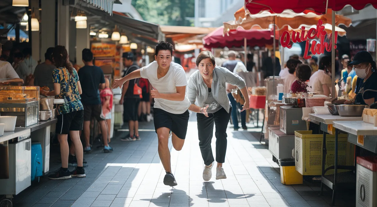 Singaporeans bonding over Singlish