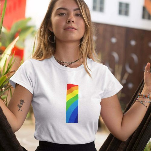 rainbow one kaobeiking Singapore tshirt designer printing funny parody brand