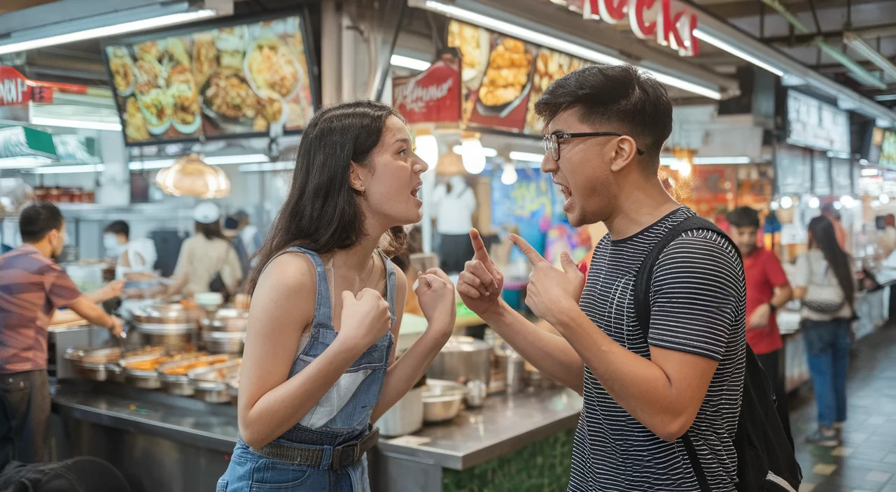 Singaporean argument scene