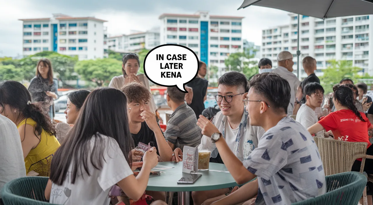 Singapore street lingo