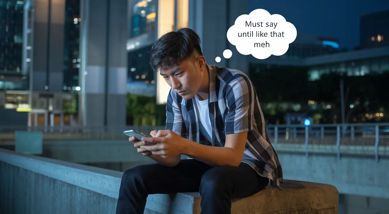 Funny Singlish in real life