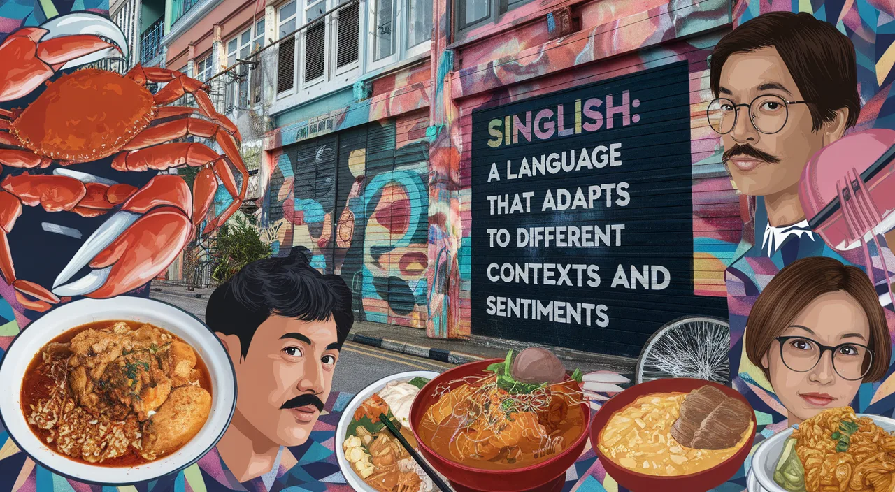 Singlish variations in local culture Diverse Singaporean culture and Singlish variations