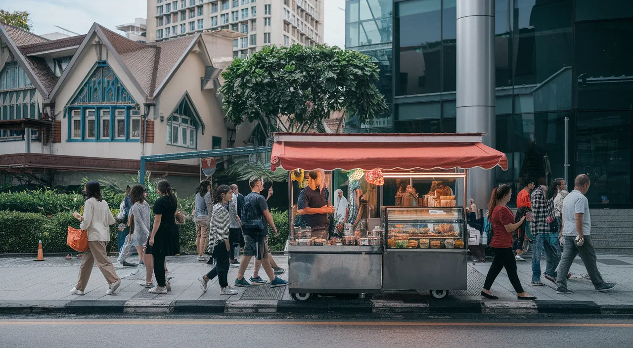 Singaporean expressing dissatisfaction and annoyance
