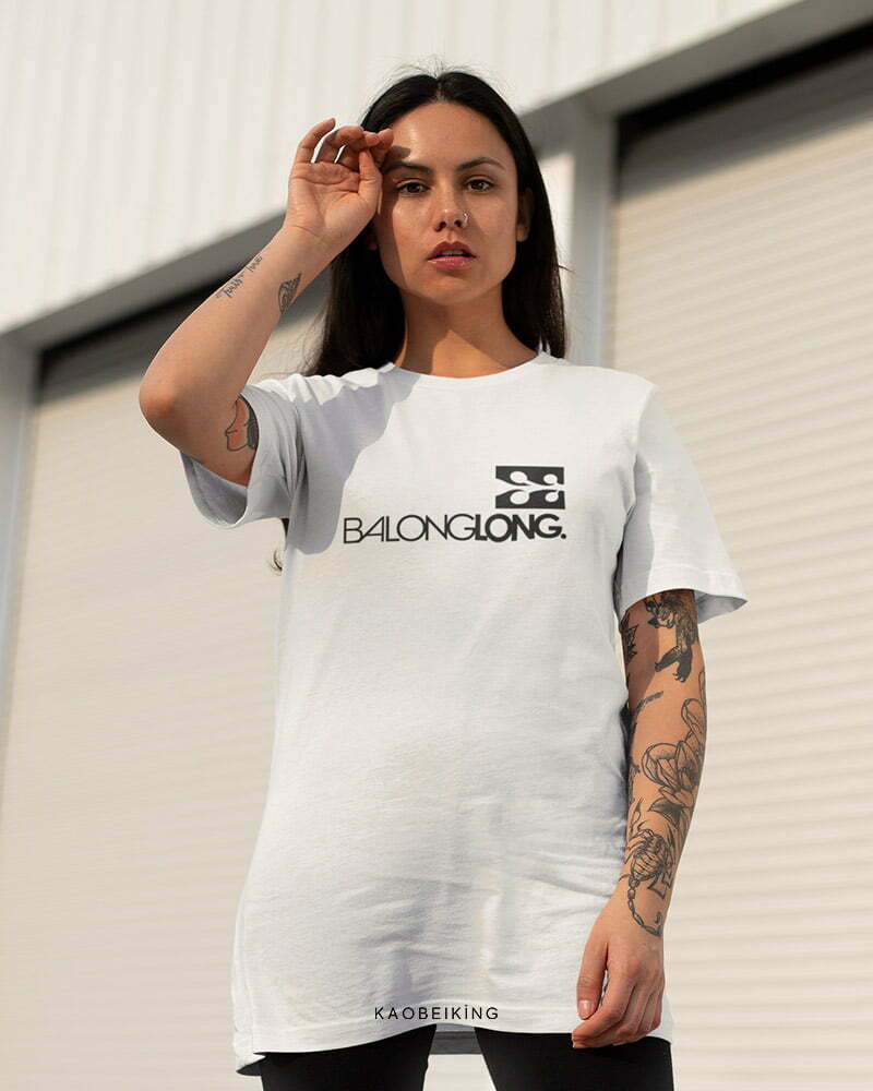 unisex minimalist adult oversize tshirt singaproe streetwear white tee black text balonglong kaobeiking unisex minimalist adult oversize tshirt singapore streetwear white tee black text balonglong kaobeiking