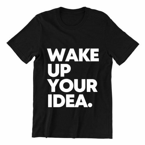 wake-up-your-idea-black-casualwear-woman-t-shirt-singapore-kaobeking-funn-singlish-vinyl-streetwear
