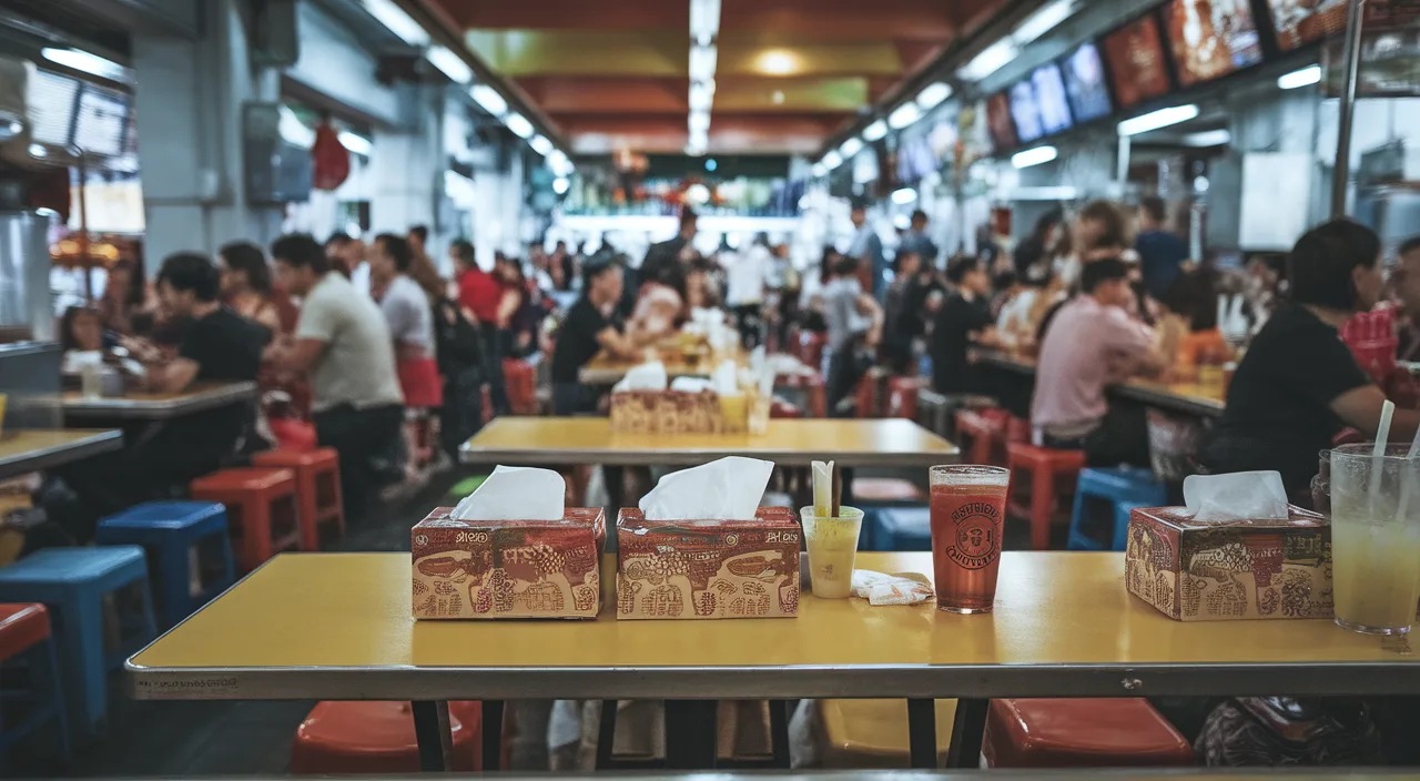 What Does 'Chope' Mean? The Complete Guide to Singapore's Seat-Saving Culture