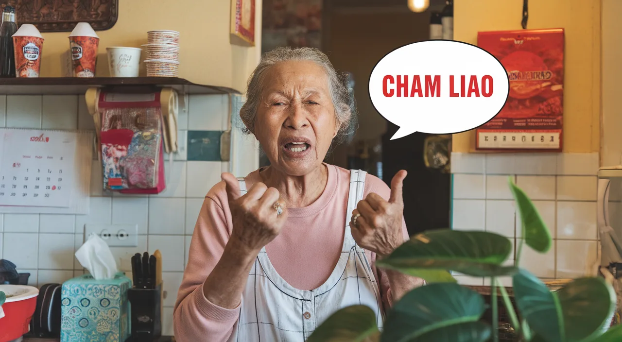 Why Your Ah Ma Says 'Cham Liao': Understanding Singapore's Most Dramatic Singlish Expression